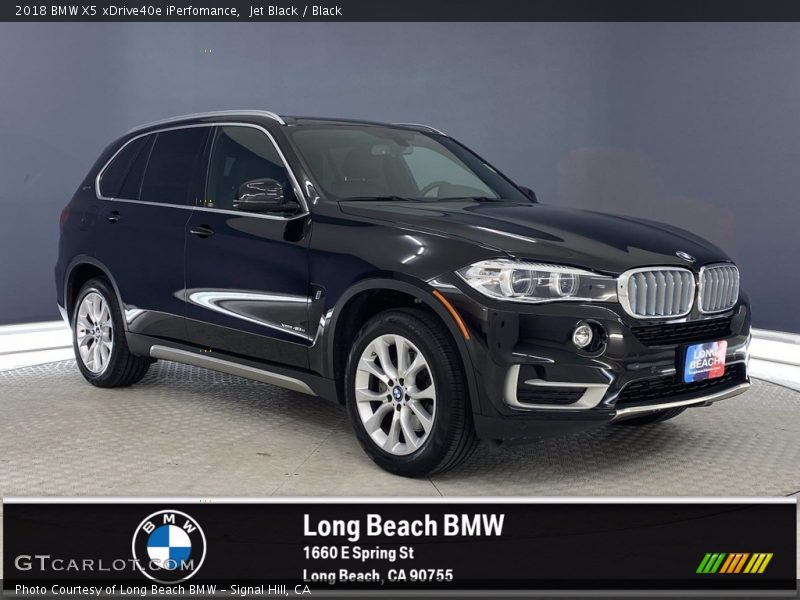 Jet Black / Black 2018 BMW X5 xDrive40e iPerfomance