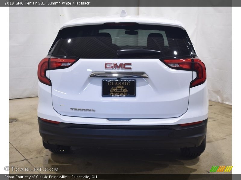 Summit White / Jet Black 2019 GMC Terrain SLE