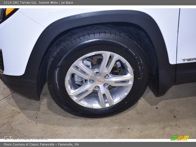 Summit White / Jet Black 2019 GMC Terrain SLE