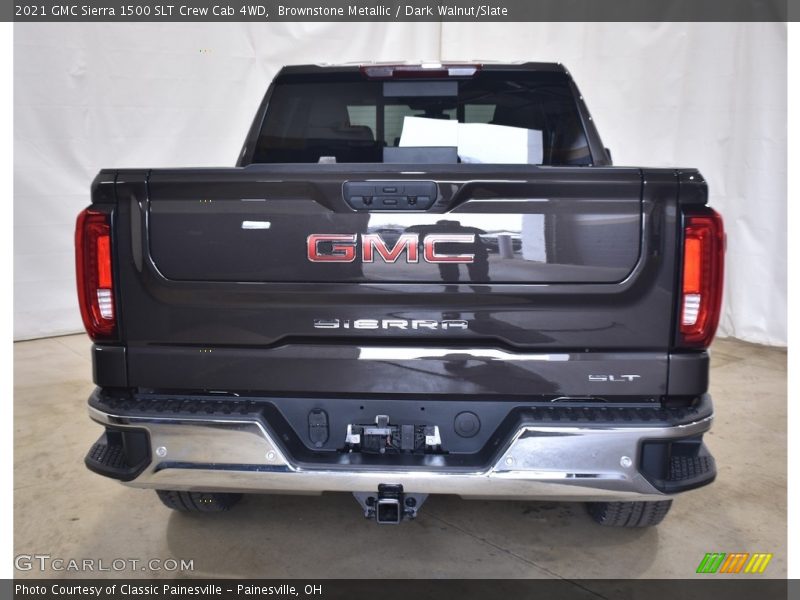 Brownstone Metallic / Dark Walnut/Slate 2021 GMC Sierra 1500 SLT Crew Cab 4WD