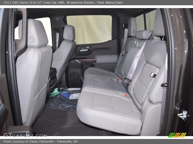 Brownstone Metallic / Dark Walnut/Slate 2021 GMC Sierra 1500 SLT Crew Cab 4WD