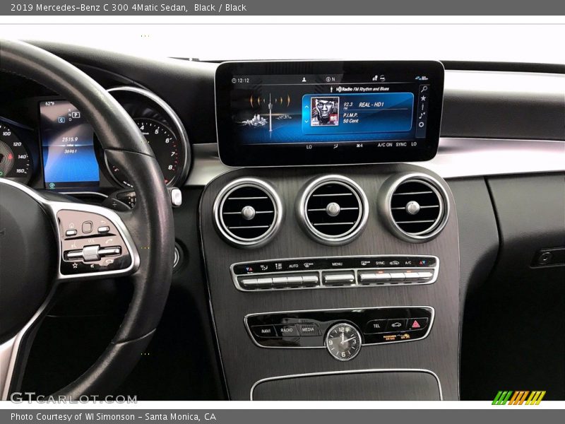 Black / Black 2019 Mercedes-Benz C 300 4Matic Sedan
