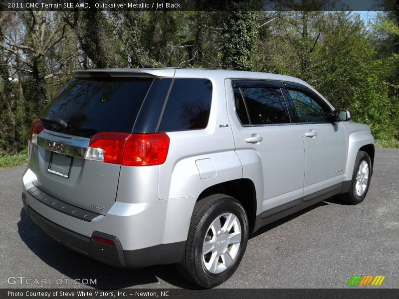 Quicksilver Metallic / Jet Black 2011 GMC Terrain SLE AWD