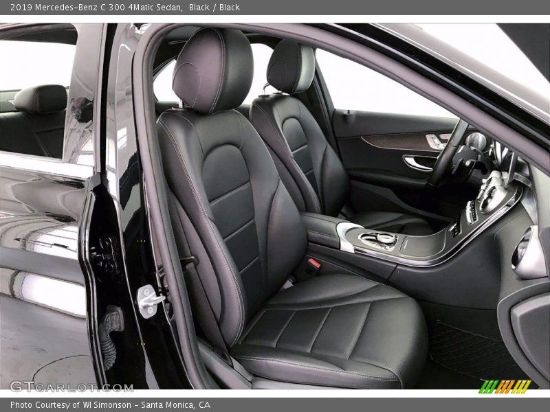 Black / Black 2019 Mercedes-Benz C 300 4Matic Sedan