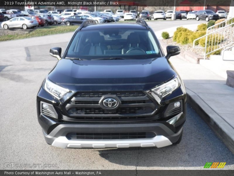 Midnight Black Metallic / Black 2019 Toyota RAV4 Adventure AWD