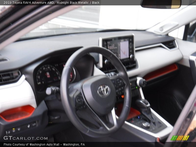Midnight Black Metallic / Black 2019 Toyota RAV4 Adventure AWD