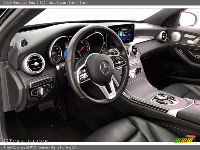 Black / Black 2019 Mercedes-Benz C 300 4Matic Sedan