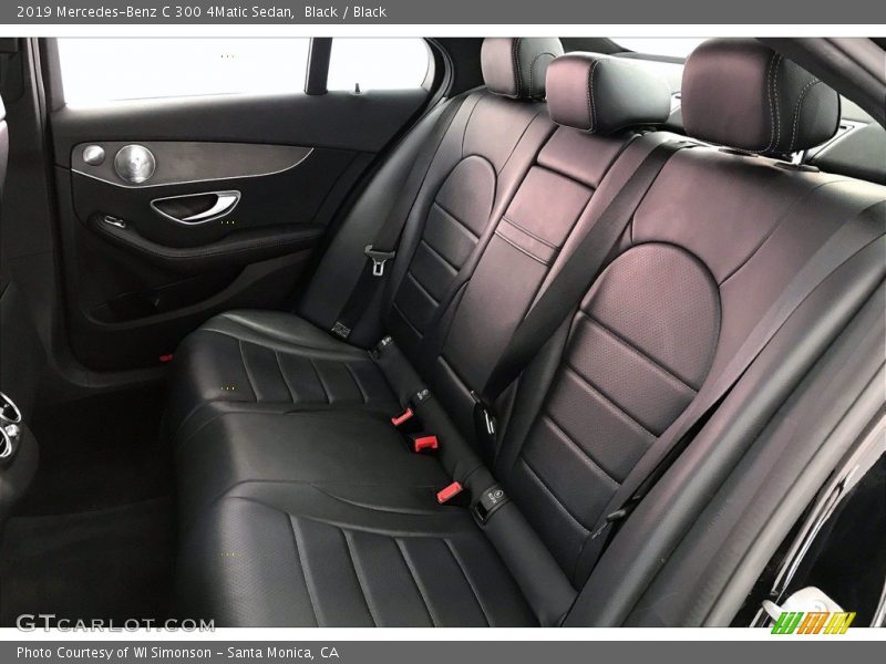 Black / Black 2019 Mercedes-Benz C 300 4Matic Sedan