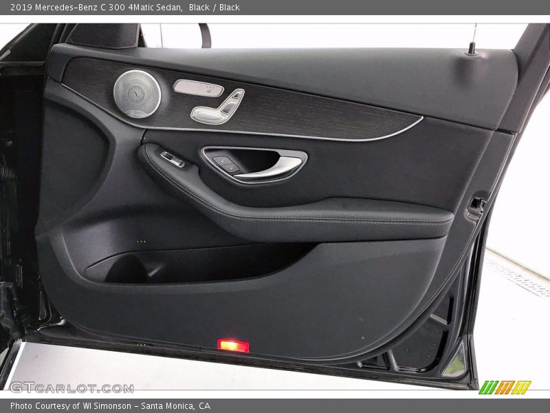 Black / Black 2019 Mercedes-Benz C 300 4Matic Sedan