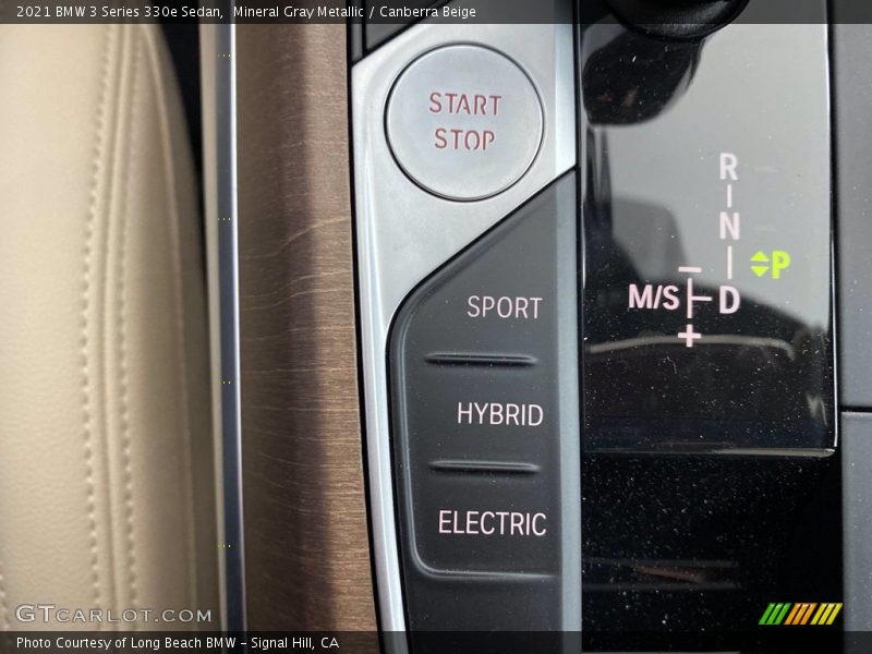 Mineral Gray Metallic / Canberra Beige 2021 BMW 3 Series 330e Sedan