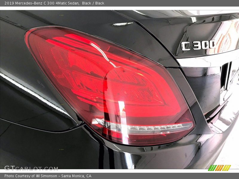 Black / Black 2019 Mercedes-Benz C 300 4Matic Sedan