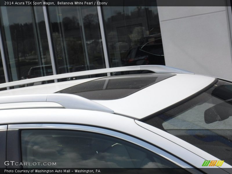 Bellanova White Pearl / Ebony 2014 Acura TSX Sport Wagon