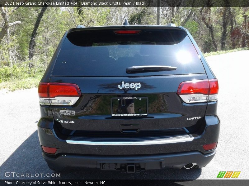 Diamond Black Crystal Pearl / Black 2021 Jeep Grand Cherokee Limited 4x4