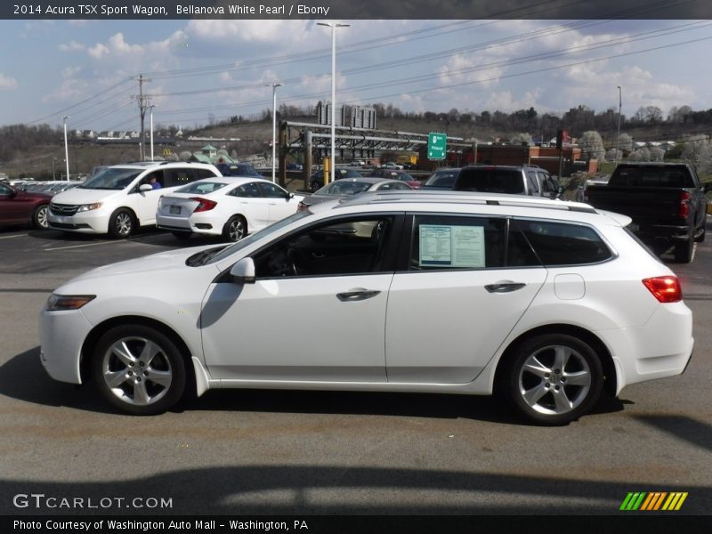  2014 TSX Sport Wagon Bellanova White Pearl