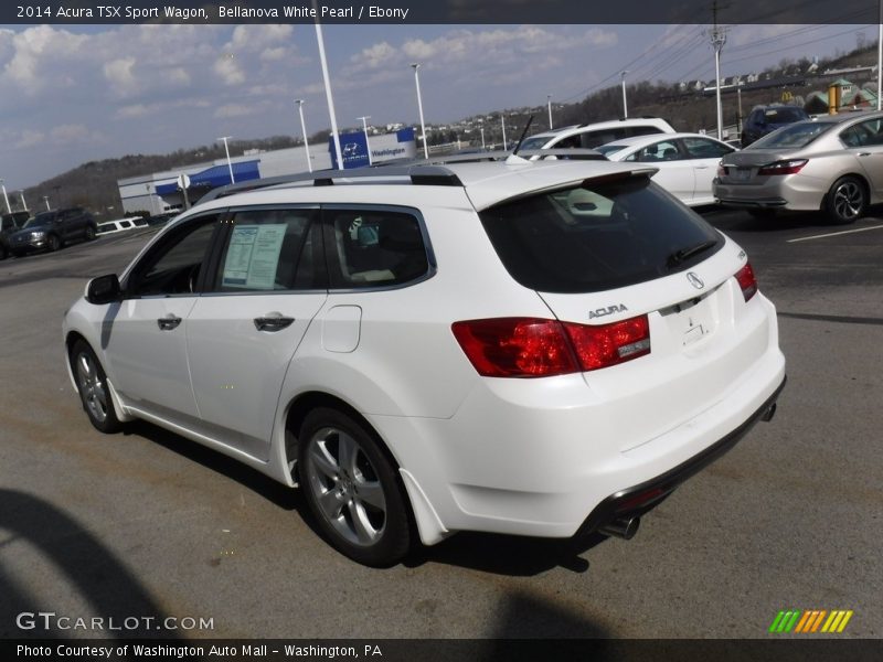 Bellanova White Pearl / Ebony 2014 Acura TSX Sport Wagon