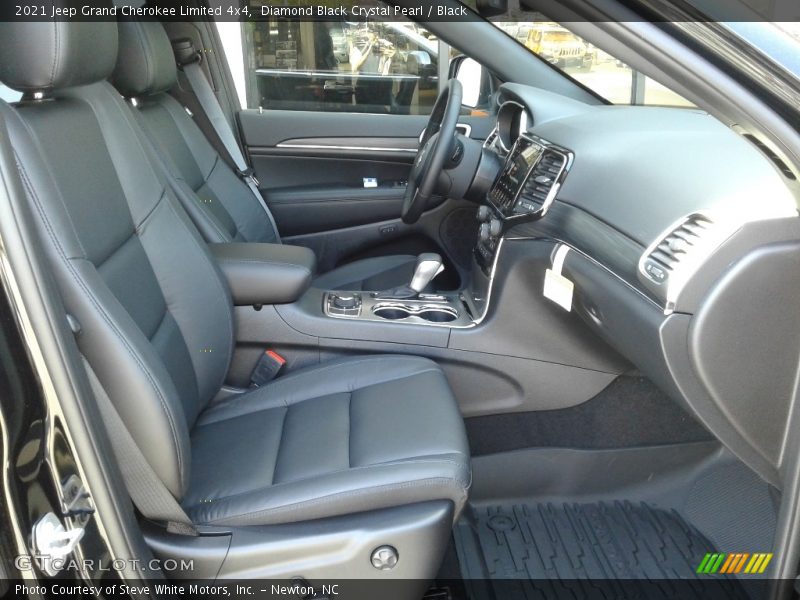 Diamond Black Crystal Pearl / Black 2021 Jeep Grand Cherokee Limited 4x4