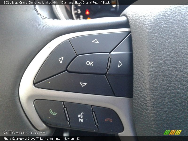 Diamond Black Crystal Pearl / Black 2021 Jeep Grand Cherokee Limited 4x4