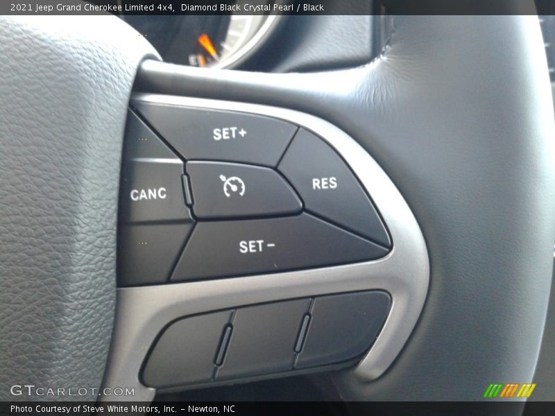 Diamond Black Crystal Pearl / Black 2021 Jeep Grand Cherokee Limited 4x4