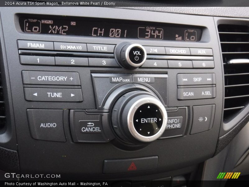 Controls of 2014 TSX Sport Wagon