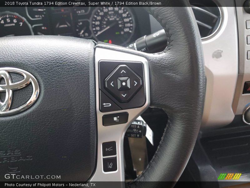  2018 Tundra 1794 Edition CrewMax Steering Wheel