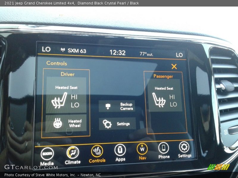 Diamond Black Crystal Pearl / Black 2021 Jeep Grand Cherokee Limited 4x4