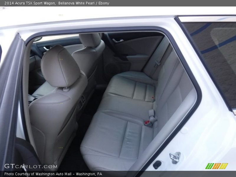 Rear Seat of 2014 TSX Sport Wagon