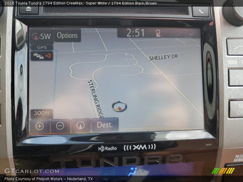 Super White / 1794 Edition Black/Brown 2018 Toyota Tundra 1794 Edition CrewMax