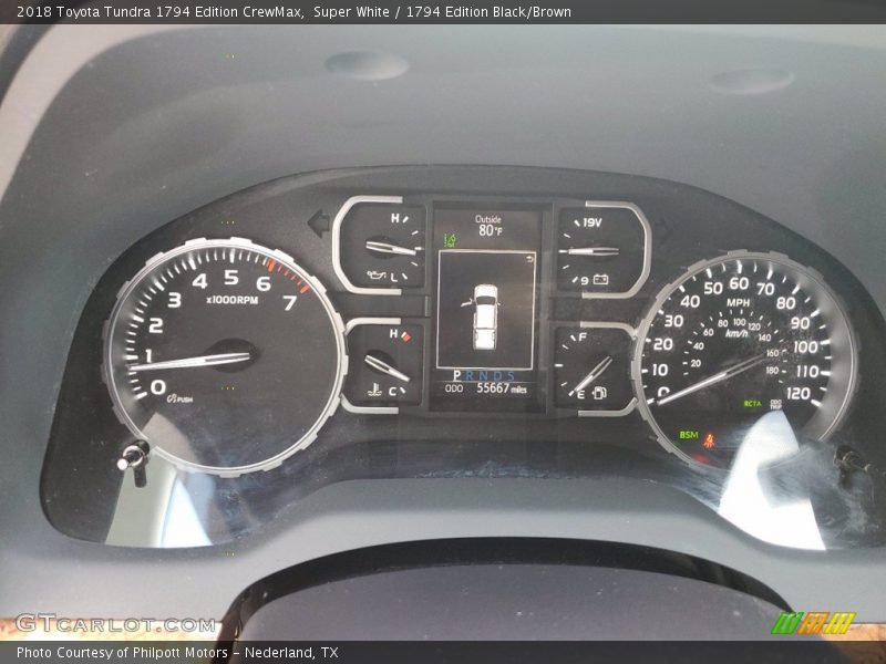  2018 Tundra 1794 Edition CrewMax 1794 Edition CrewMax Gauges