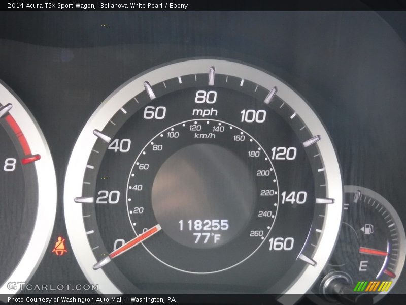 Bellanova White Pearl / Ebony 2014 Acura TSX Sport Wagon