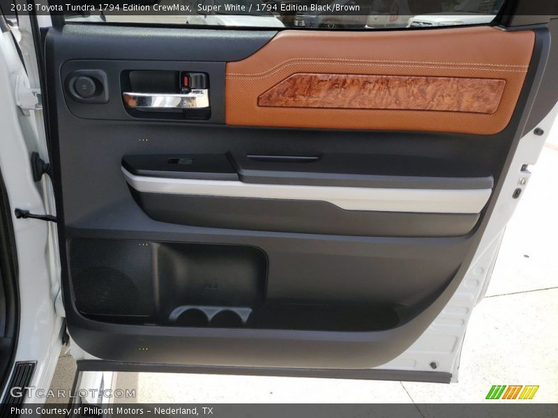 Door Panel of 2018 Tundra 1794 Edition CrewMax