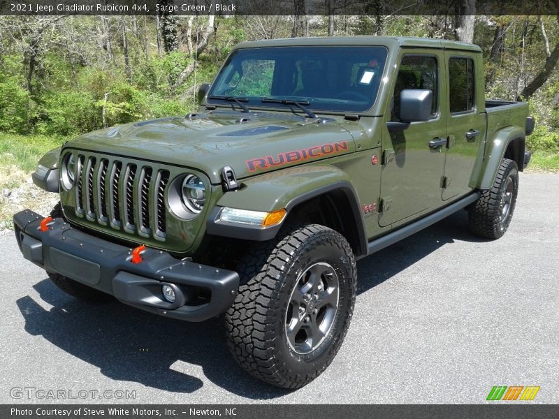 Sarge Green / Black 2021 Jeep Gladiator Rubicon 4x4