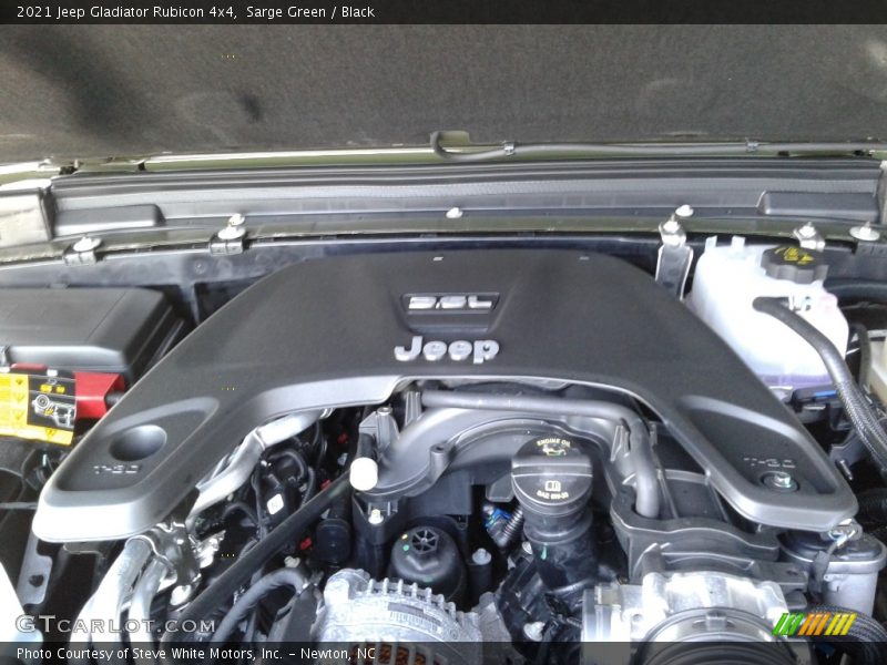 Sarge Green / Black 2021 Jeep Gladiator Rubicon 4x4