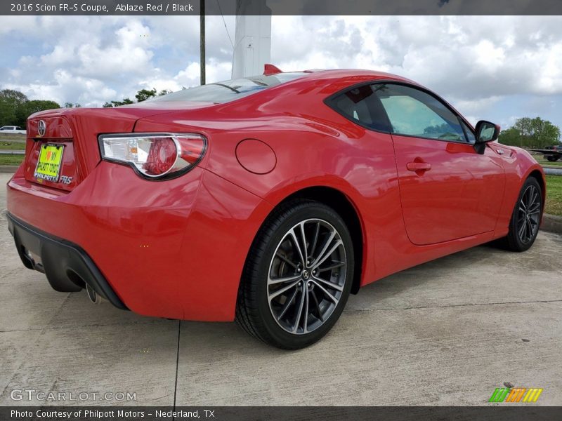  2016 FR-S Coupe Ablaze Red