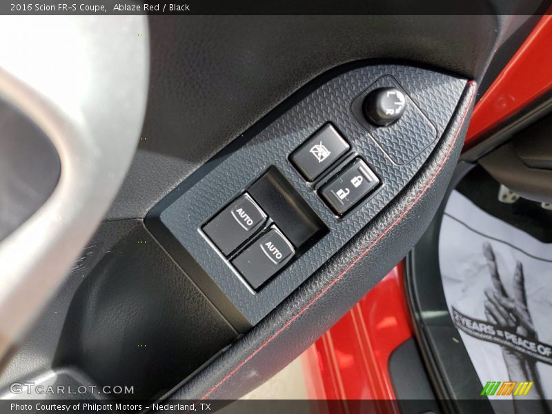 Ablaze Red / Black 2016 Scion FR-S Coupe