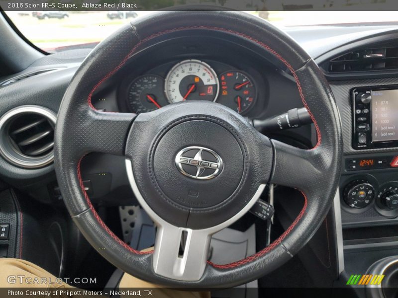 Ablaze Red / Black 2016 Scion FR-S Coupe