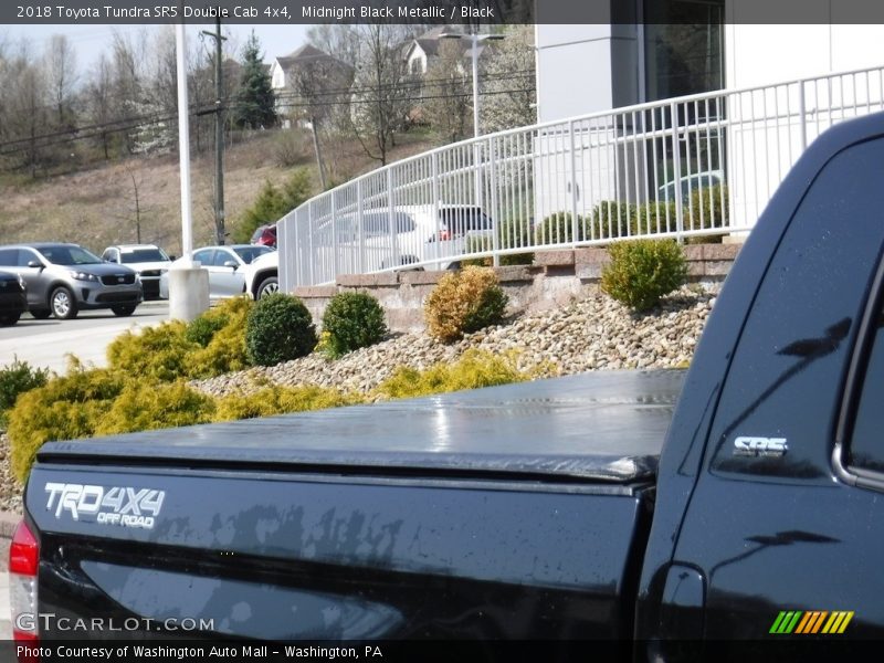 Midnight Black Metallic / Black 2018 Toyota Tundra SR5 Double Cab 4x4