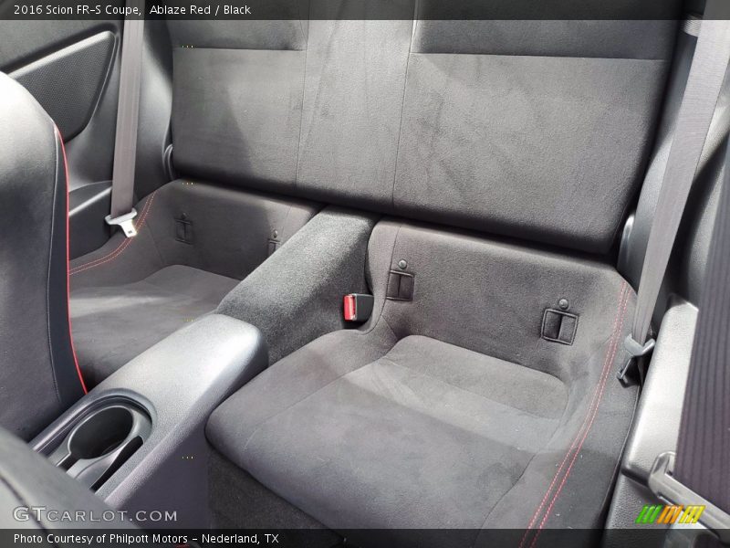 Rear Seat of 2016 FR-S Coupe