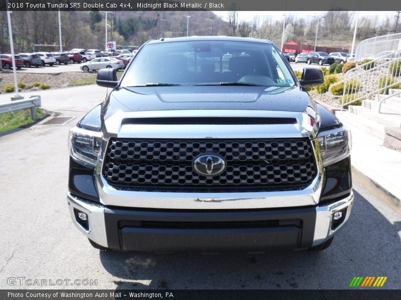 Midnight Black Metallic / Black 2018 Toyota Tundra SR5 Double Cab 4x4