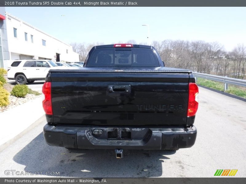 Midnight Black Metallic / Black 2018 Toyota Tundra SR5 Double Cab 4x4