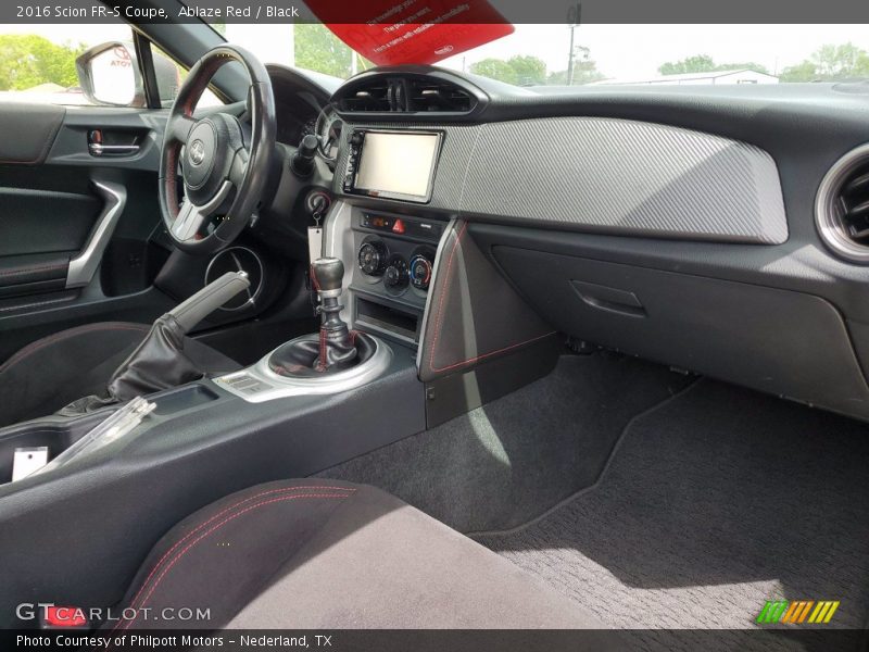 Ablaze Red / Black 2016 Scion FR-S Coupe