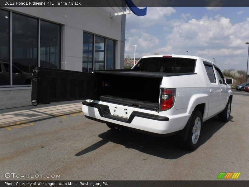 White / Black 2012 Honda Ridgeline RTL