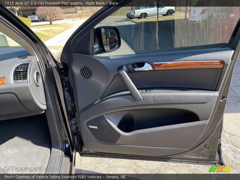 Night Black / Black 2015 Audi Q7 3.0 TDI Premium Plus quattro