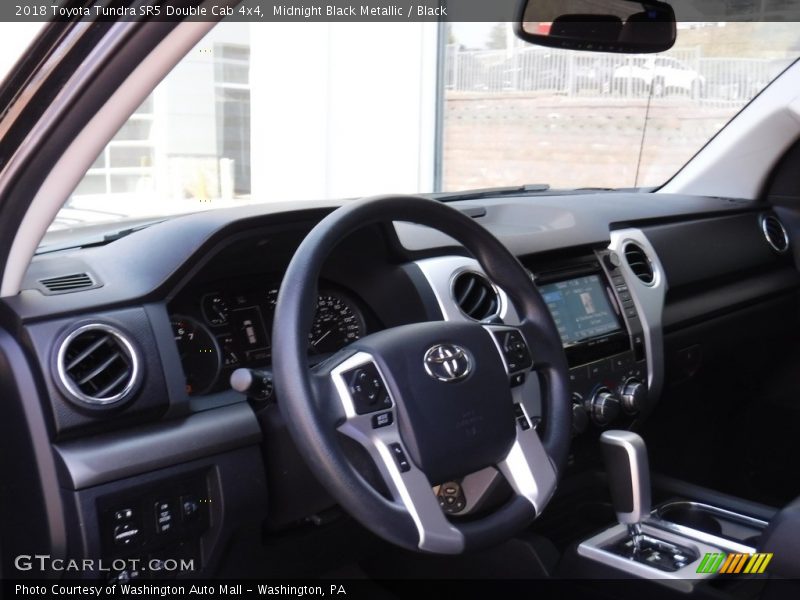 Midnight Black Metallic / Black 2018 Toyota Tundra SR5 Double Cab 4x4