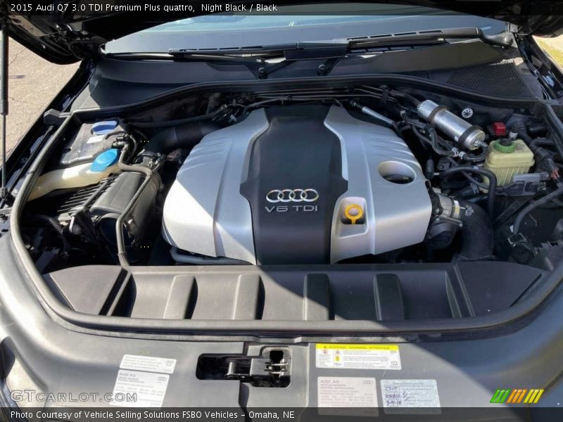 Night Black / Black 2015 Audi Q7 3.0 TDI Premium Plus quattro