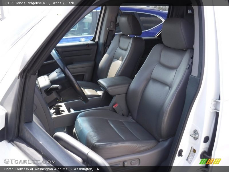 White / Black 2012 Honda Ridgeline RTL