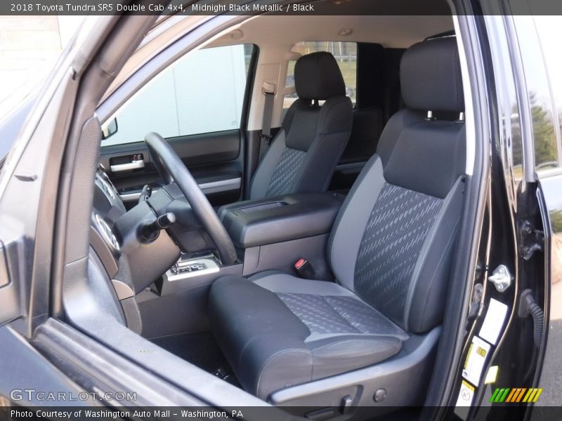 Midnight Black Metallic / Black 2018 Toyota Tundra SR5 Double Cab 4x4