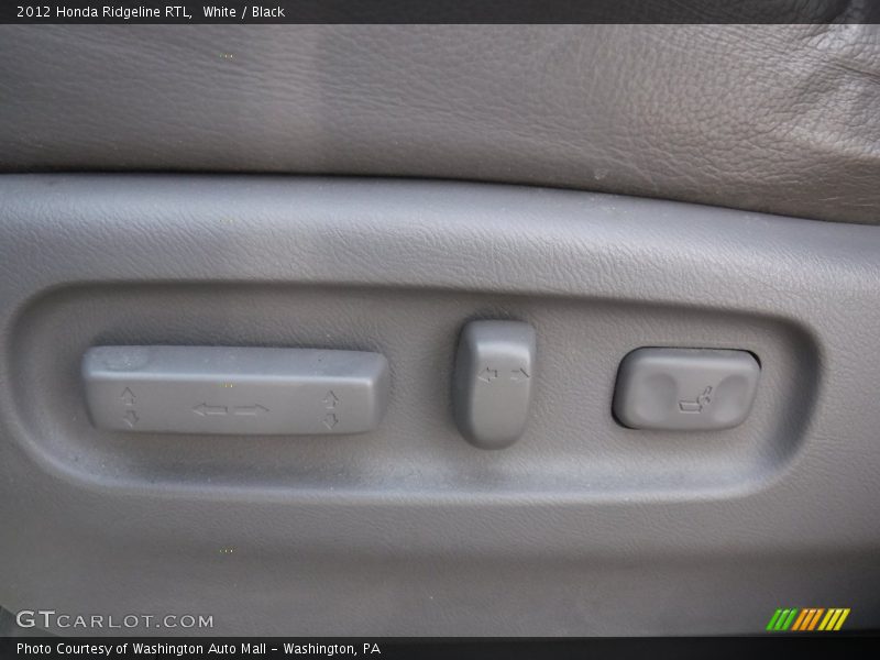 White / Black 2012 Honda Ridgeline RTL
