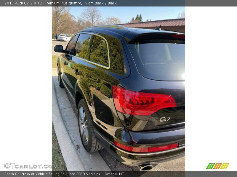 Night Black / Black 2015 Audi Q7 3.0 TDI Premium Plus quattro