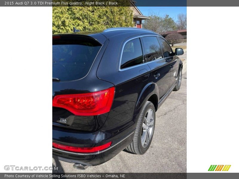 Night Black / Black 2015 Audi Q7 3.0 TDI Premium Plus quattro