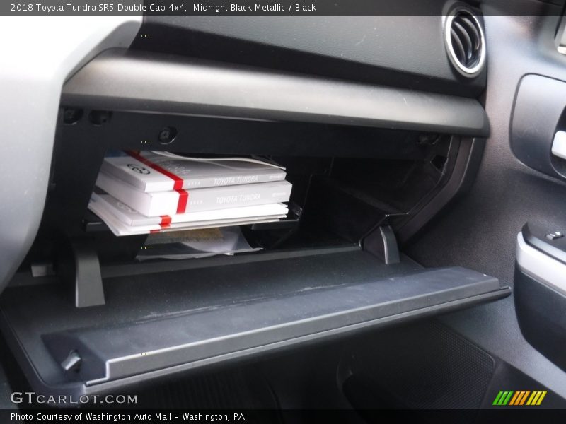 Midnight Black Metallic / Black 2018 Toyota Tundra SR5 Double Cab 4x4
